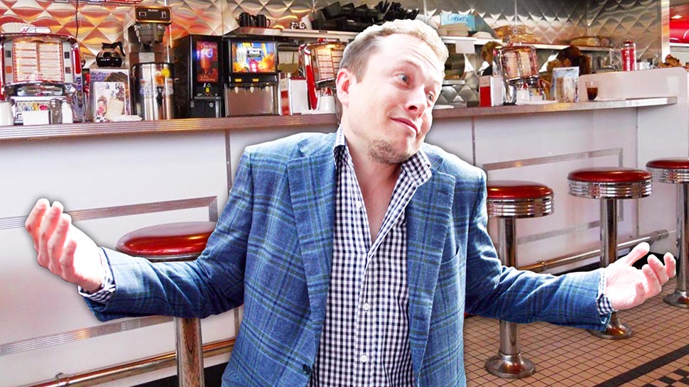 Elon Musk is Opening a 1950s-Style Retro Drive-In Restaurant