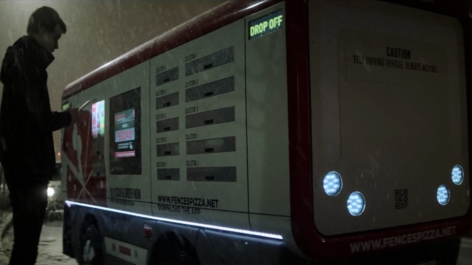 Pizza Hut’s Self-Driving Delivery Trucks Are Something Out of BLACK MIRROR