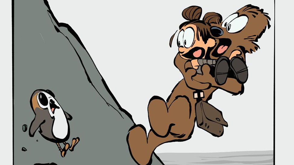 THE LAST JEDI Gets More Than a Lil’ Cute with Lil’ Kylo Art