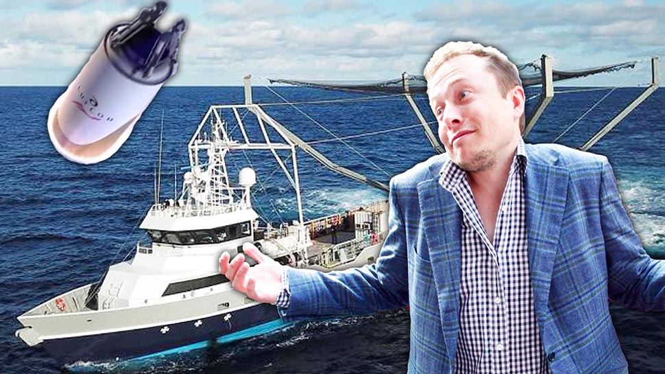 SpaceX Fails to Catch Rocket Part Worth 12,000 Flamethrowers