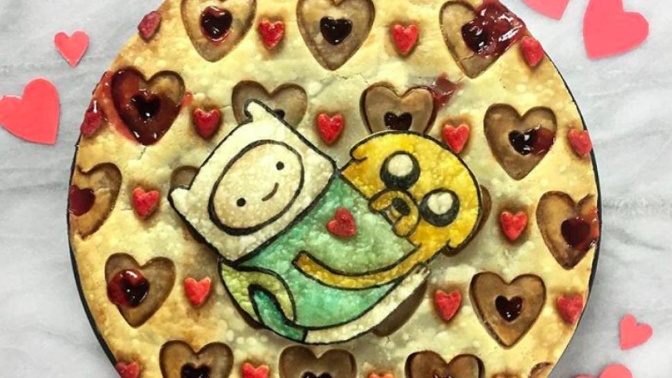 This Super Cute ADVENTURE TIME Pie Would Make Tree Trunks Proud