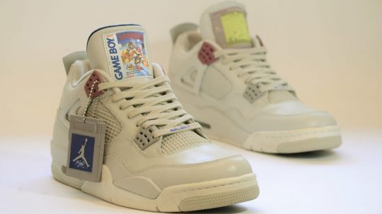 Awesome Game Boy Air Jordan Sneakers May Cost an Extra Life