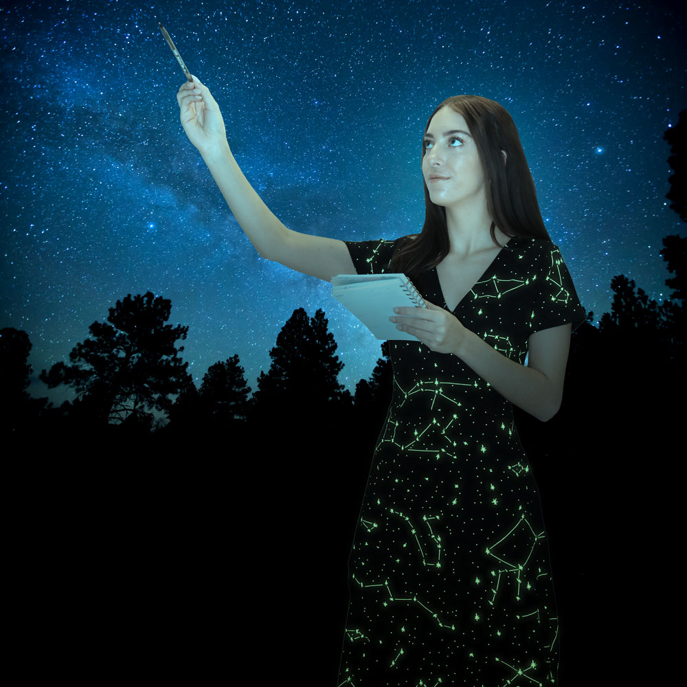 Svaha's constellations dress