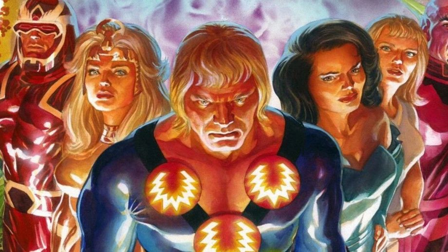 Painter Alex Ross' version of the Eternals.