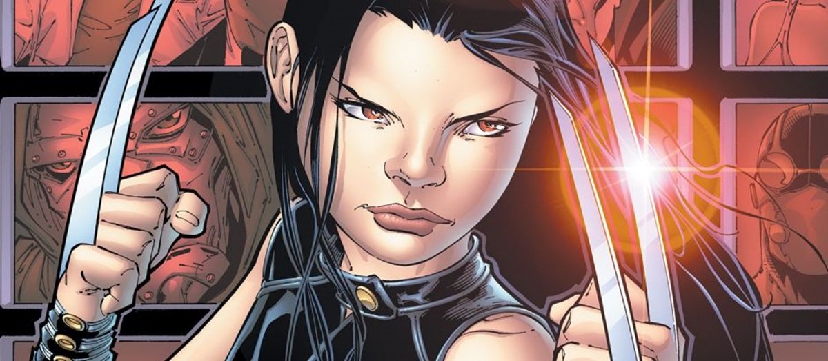 A young X23 right before joining the X-Men