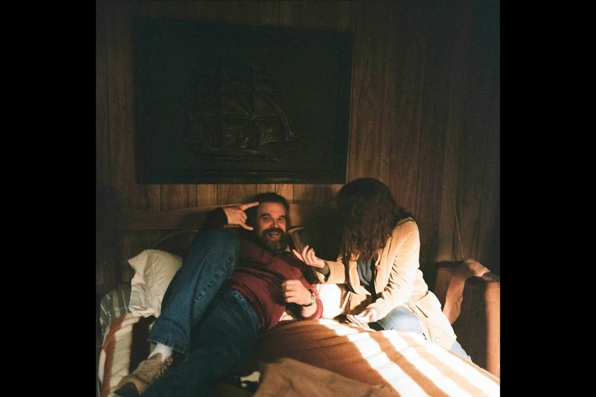 Stranger Things 5 first look image - Joyce and Hopper