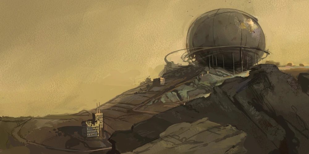 Colorado Boulder Dome Concept Art from Fallout Van Buren