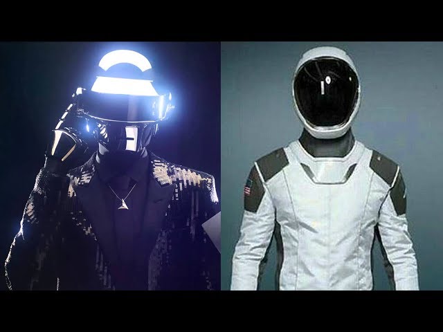 SpaceX’s First Suit is a Daft Punk Fever Dream!