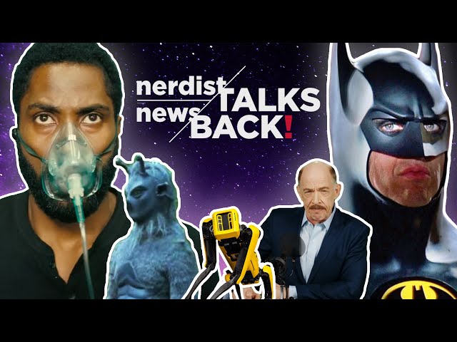 The Return of Nerdist News Talks Back! Tenet, Animorphs, Robots, Comics, and more!