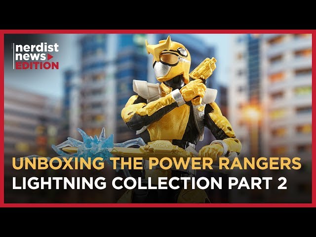 Unboxing the Power Rangers Lightning Collection Wave 2