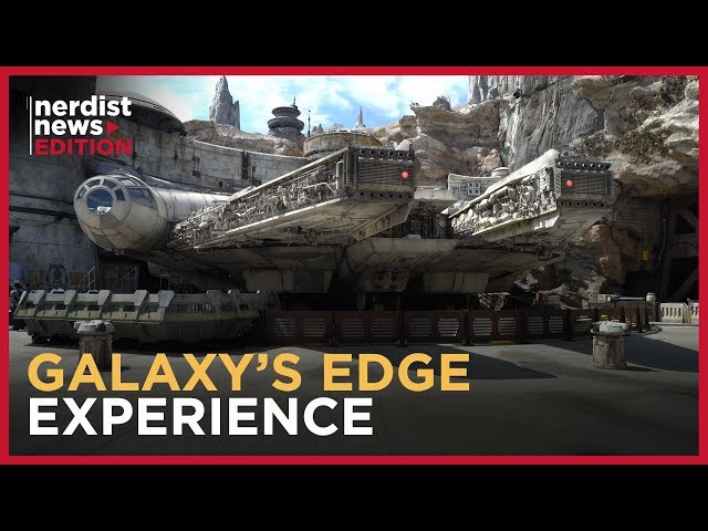 STAR WARS: GALAXY’S EDGE Exclusive Sneak Peek (Nerdist News Edition)