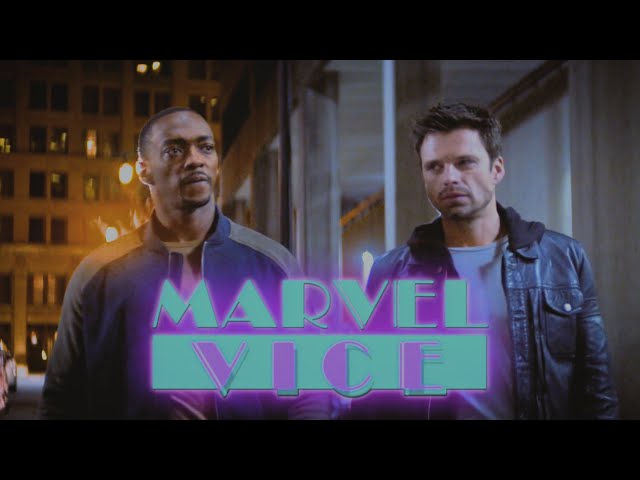 “Marvel Vice” – The Falcon and The Winter Soldier ’84 Opening Titles (Nerdist Remix)