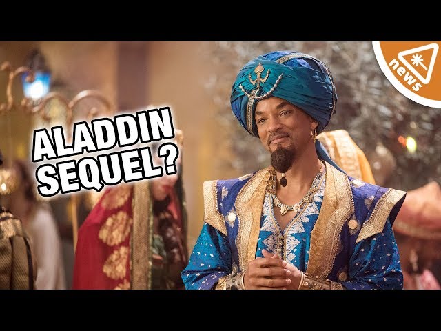 Is the Live Action Aladdin Sequel a mistake for Disney? (Nerdist News w/ Maude Garrett)