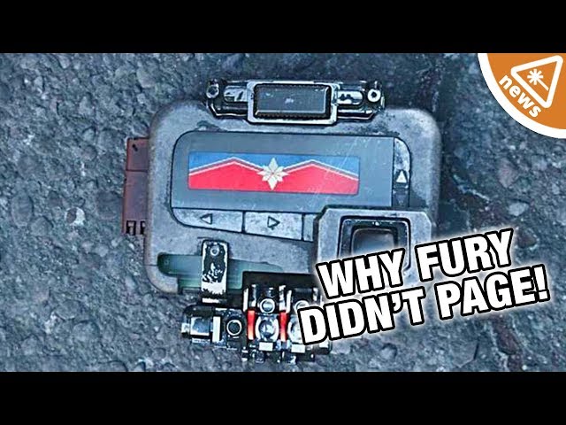 Why Fury Didn’t Page Captain Marvel until Infinity War!