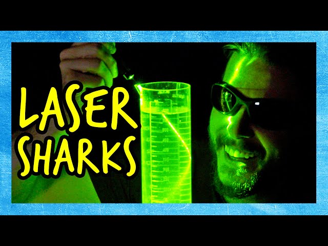 Frickin’ LASER BEAM Shark Science