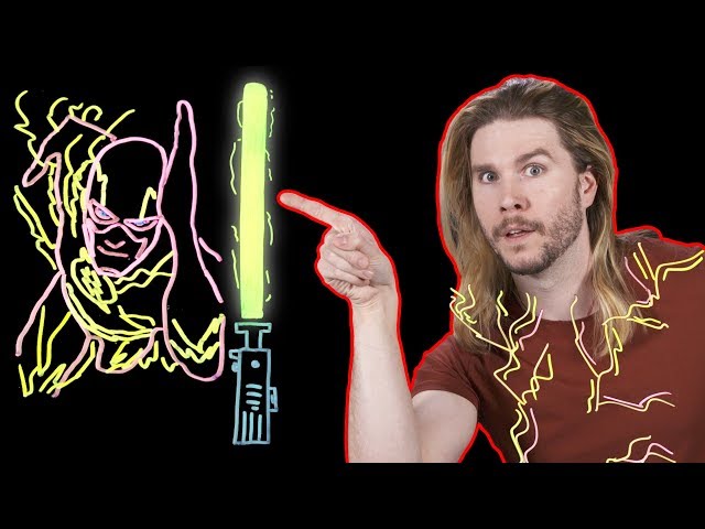 Could the Flash Safely Touch a Lightsaber Blade?