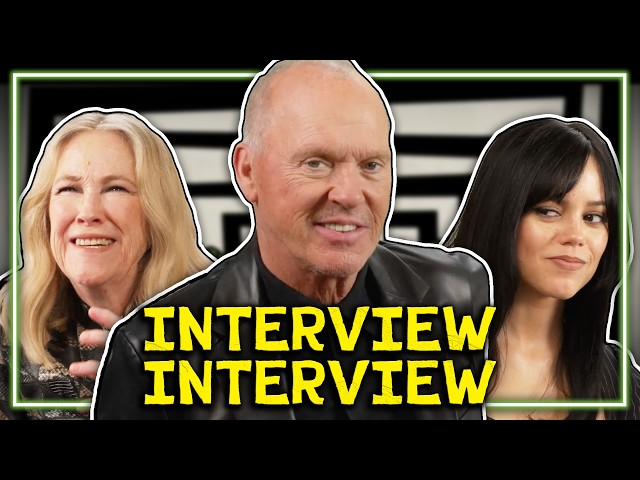 BEETLEJUICE BEETLEJUICE Cast Talk Halloween Costumes, the Original Film & More