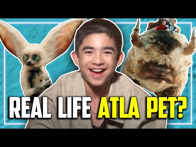 AVATAR: THE LAST AIRBENDER Cast Pick Their Live-Action Pets!