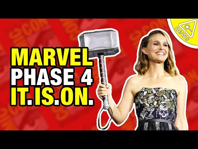 Kevin Feige Reveals Marvel’s Phase 4… And. IT. IS. ON! (Nerdist News w/ Amy Vorpahl)