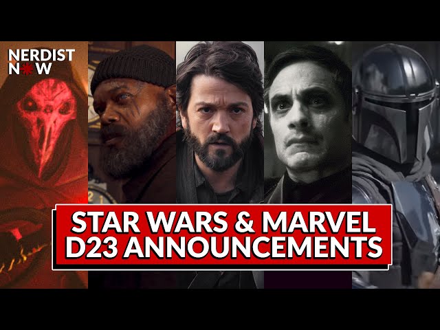 Everything Marvel & Star Wars Announced At D23 (Nerdist Now w/ Kyle Anderson)