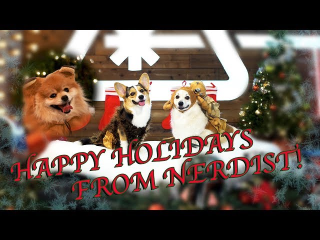 Nerdist Holiday Cosplay with Dogs!
