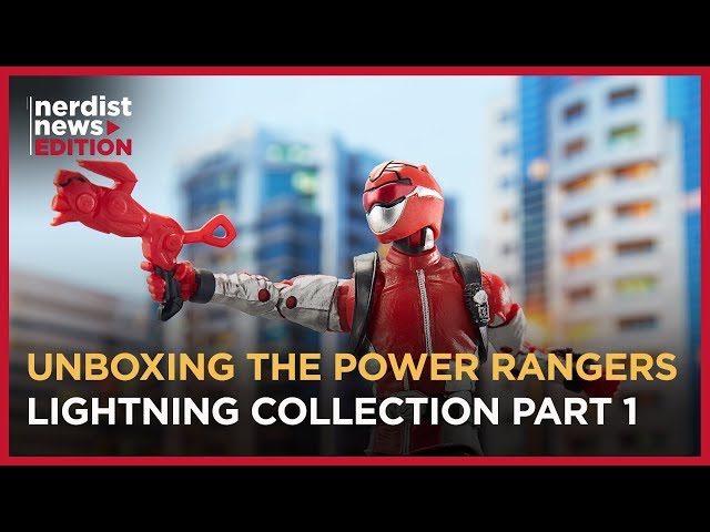Unboxing the Power Rangers Lightning Collection Wave 1