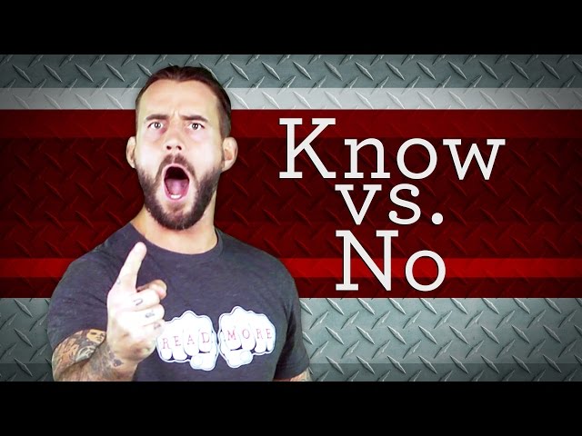 Know vs. No