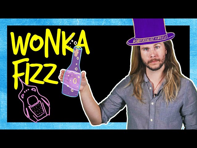 How Many Wonka Fizzy Drinks Would It Take To Float? | Because Science