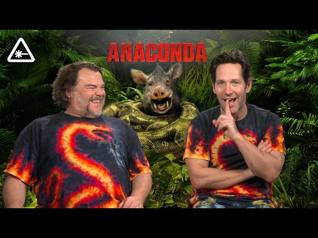 ANACONDA: Jack Black and Paul Rudd Reveal Their Movie Remakes