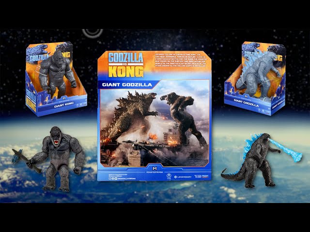 Godzilla vs. Kong Playmates Toys Unboxing