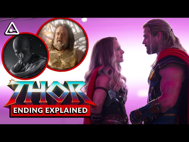 THOR: LOVE AND THUNDER Ending & Post-Credits Scenes Explained (Nerdist News w/ Dan Casey)