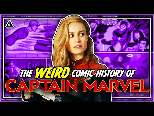Captain Marvel’s Comic History is WEIRD