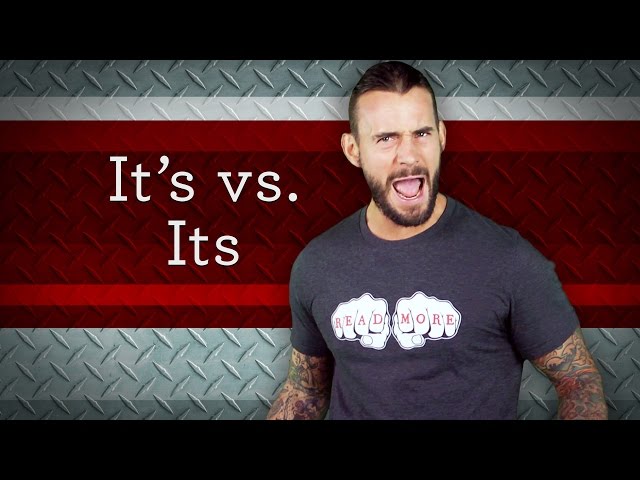 It’s vs. Its