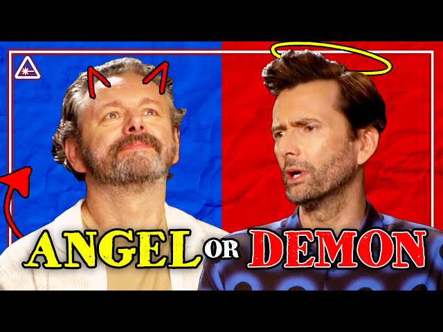 Are Michael Sheen & David Tennant ANGELS or DEMONS? | Good Omens 2