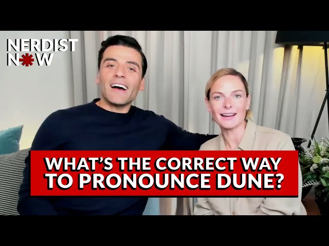 DUNE Cast Debates The Proper Way to Pronounce DUNE